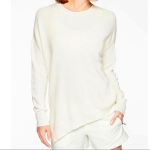Athleta | Rest Day pima cotton sweater top size xs